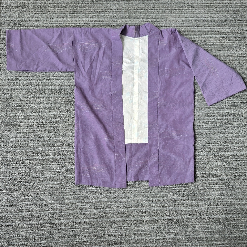 Vintage Purple Haori Kimono